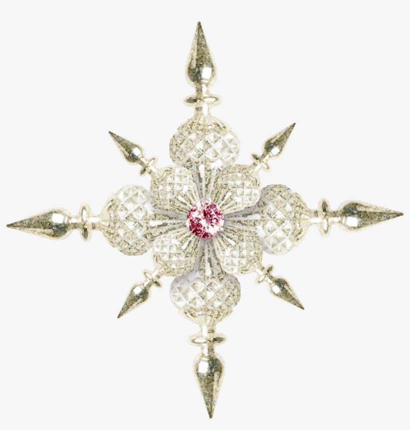 A Christmas Star Png Image - Crystal, transparent png download