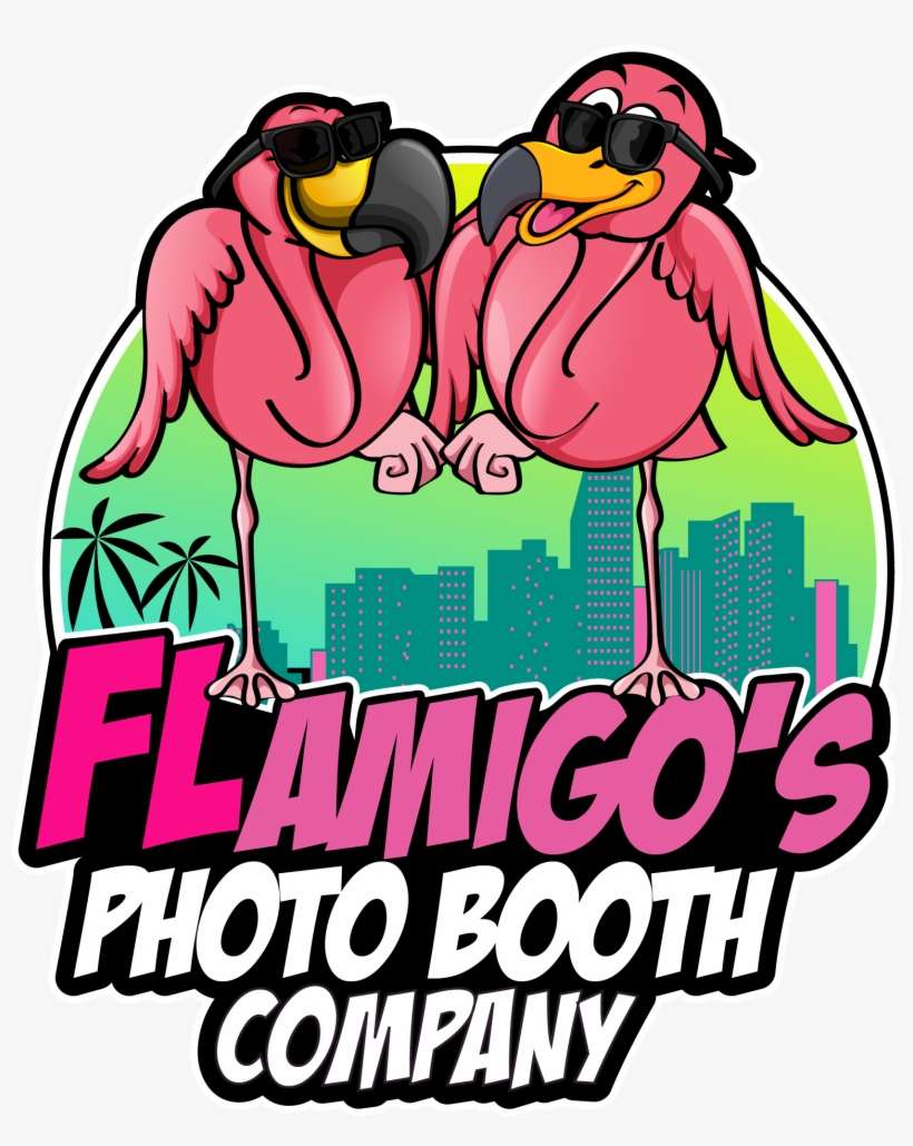 Flamigos Photo Booth - Illustration, transparent png download