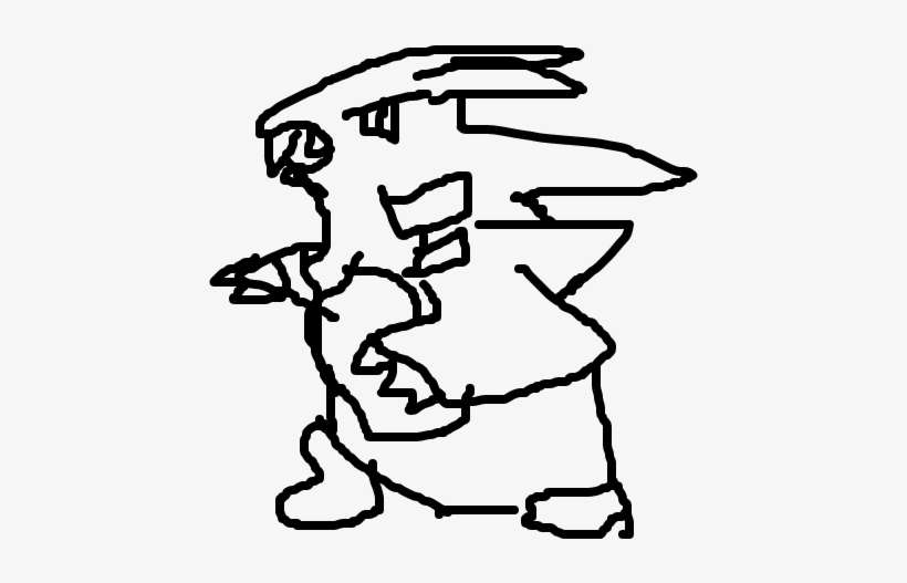 Tyranitar - Sketch, transparent png download