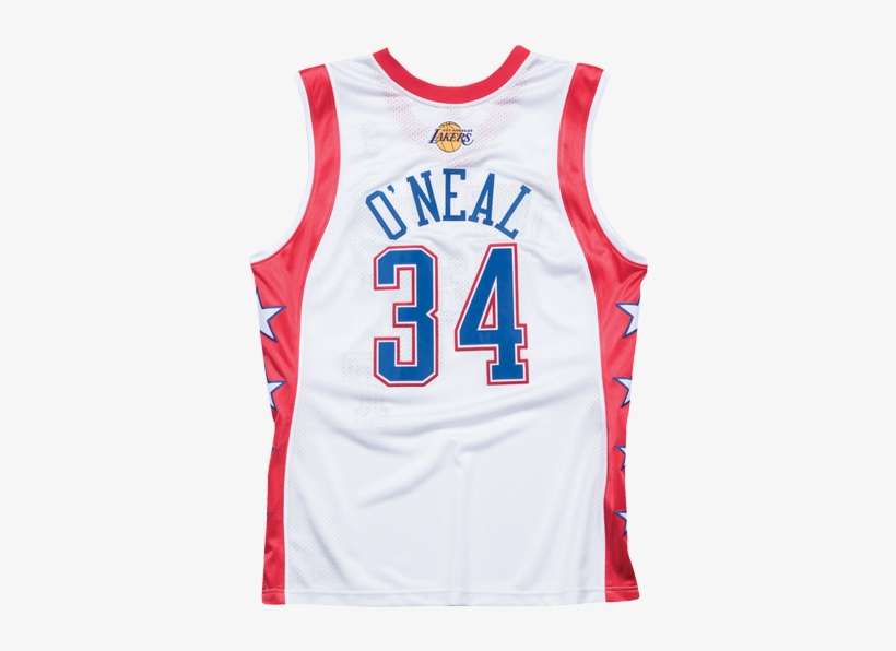2018 Nba All-star Game 04 West Authentic Shaquille - Sports Jersey, transparent png download