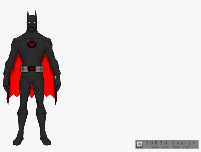 Batman Animated Style - Cape, transparent png download