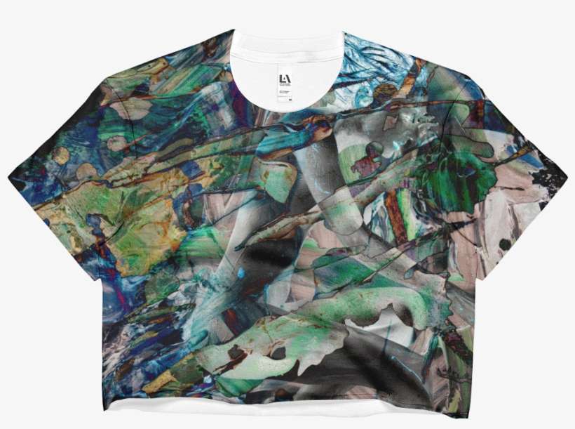 Embrace Hug Cuddle Art Artevo Crop Top - Active Shirt, transparent png download