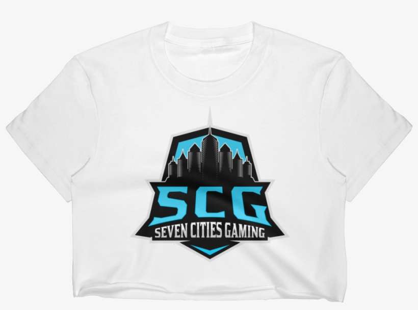 Seven Cities Gaming Crop-top - Active Shirt, transparent png download