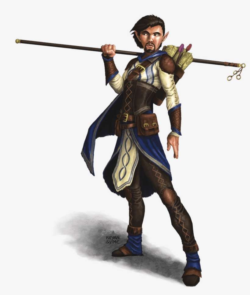 Leosin Erlanthar Wandering Monk In Greenest Human Male - Leosin Erlanthar, transparent png download