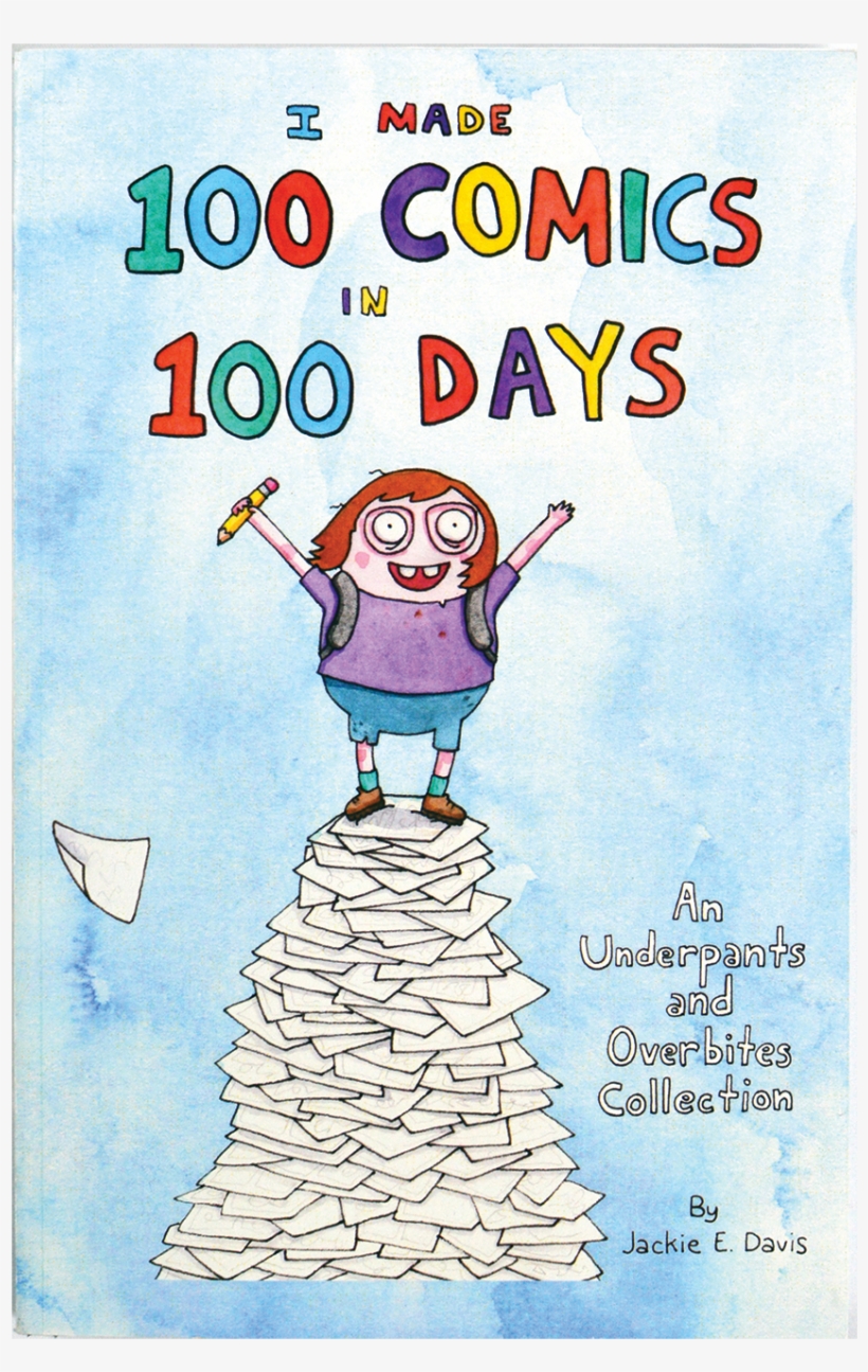 Image Of "i Made 100 Comics In 100 Days" Book - Poster, transparent png download