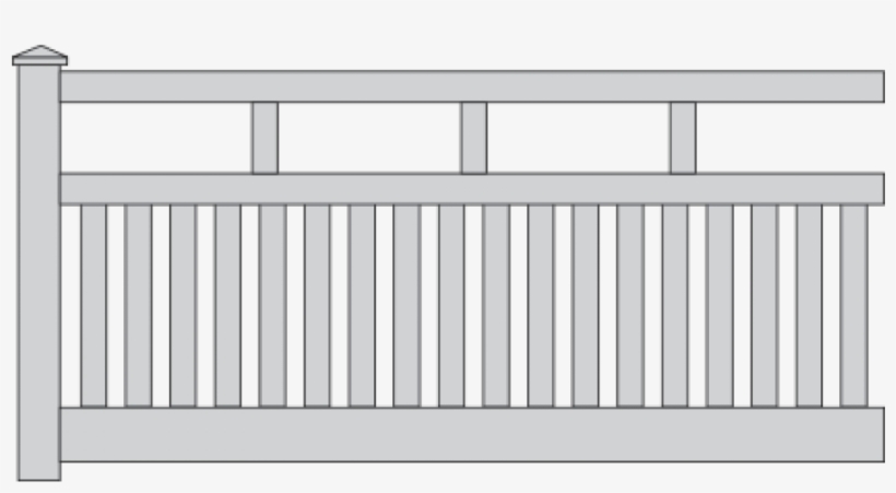 Rosella Picket Fence - Fence, transparent png download