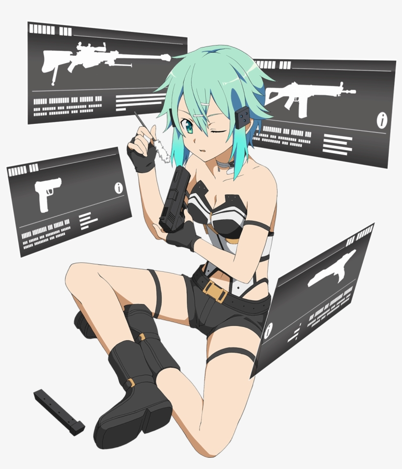 Sinon, transparent png download