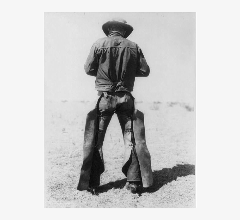 A Cowboy In Texas In - Old Texas Cowboy, transparent png download