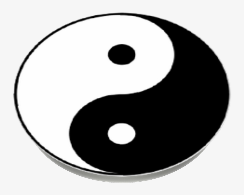 Yin Yang, Popsockets - Simbolo De Jin Jang, transparent png download