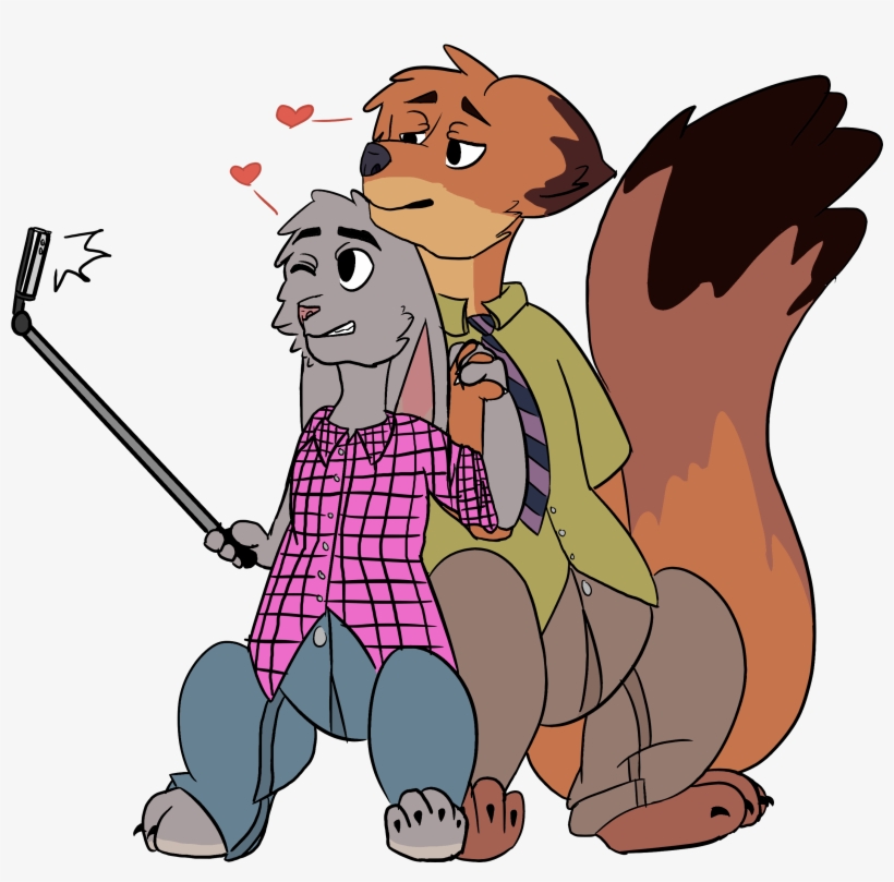 Nick Loves Judy - Lemon Zootopia Nick X Judy, transparent png download