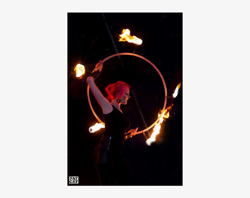 Fire Hula Hoop Festival - Darkness, transparent png download