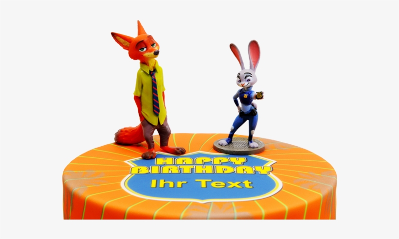 Https - //www - Supertorte - - Happy Birthday Zoomania, transparent png download