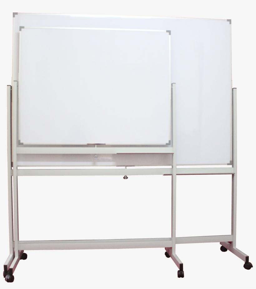 Double Sided Magnetic Whiteboard - Whiteboard, transparent png download