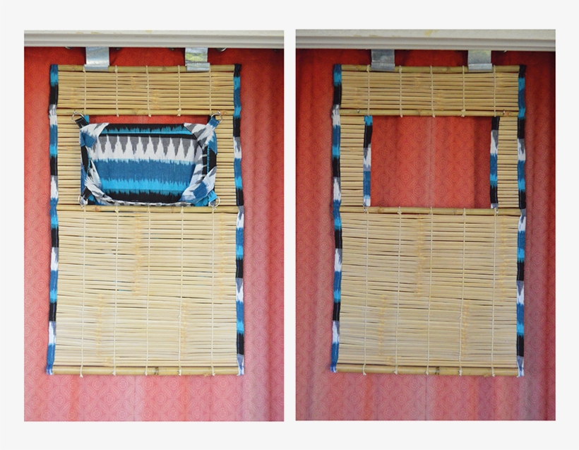 Process Of Making The Bamboo Blind - Window, transparent png download