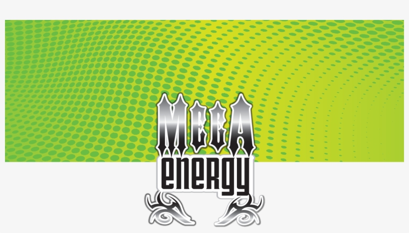 Mega Energy Drink - Graphic Design, transparent png download