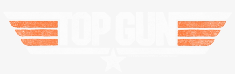 Top Gun Distressed Logo Men's Regular Fit T-shirt - Illustration, transparent png download