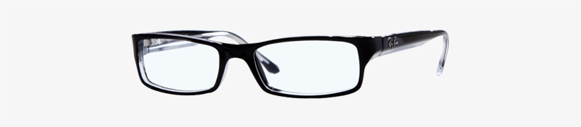 Transparent Ray Ban Rx Top Black On Rayban - Ray Ban Rx 5114, transparent png download