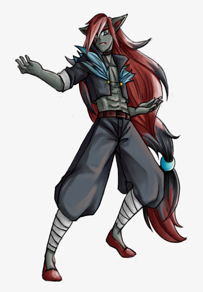 Zoroark As A Human, transparent png download
