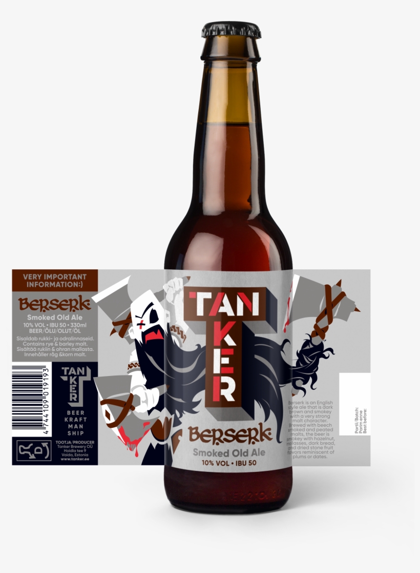 Smoked Old Ale - Tanker Õlu, transparent png download