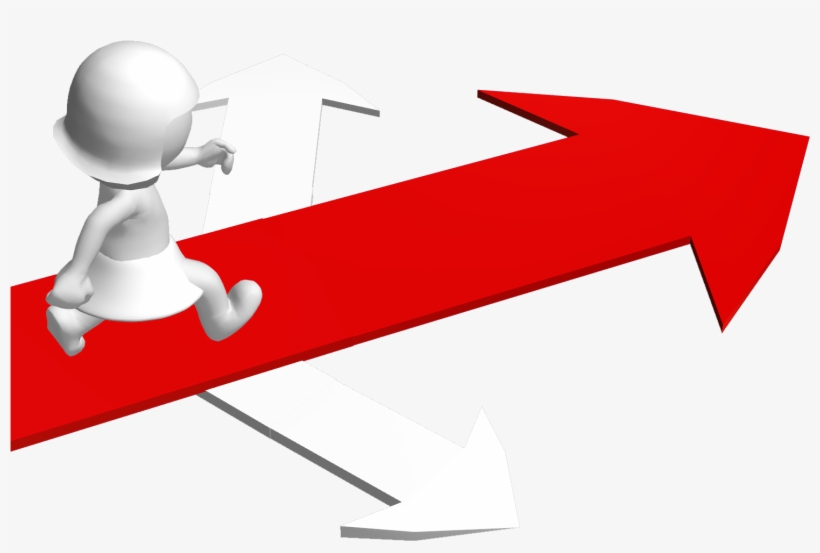 3d Women Arrow 02 - My Mission, transparent png download