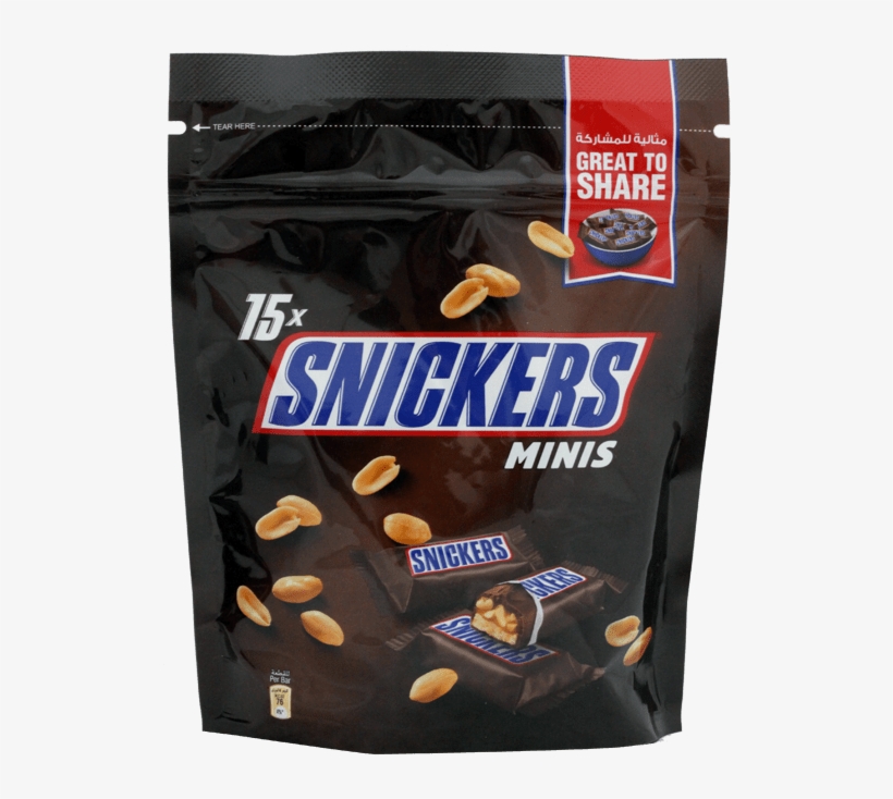 Snickers Chocolate Mini 225g - Sneaker Chocolate, transparent png download