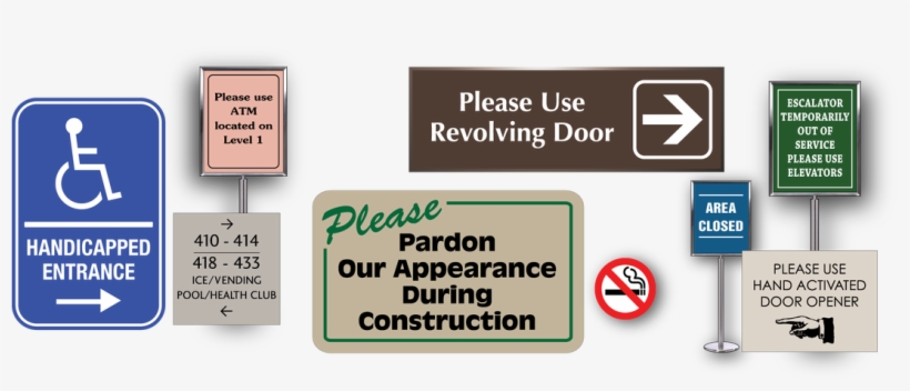 Maintain A Professional Looking Appearance With Custom - Traffic Sign, transparent png download