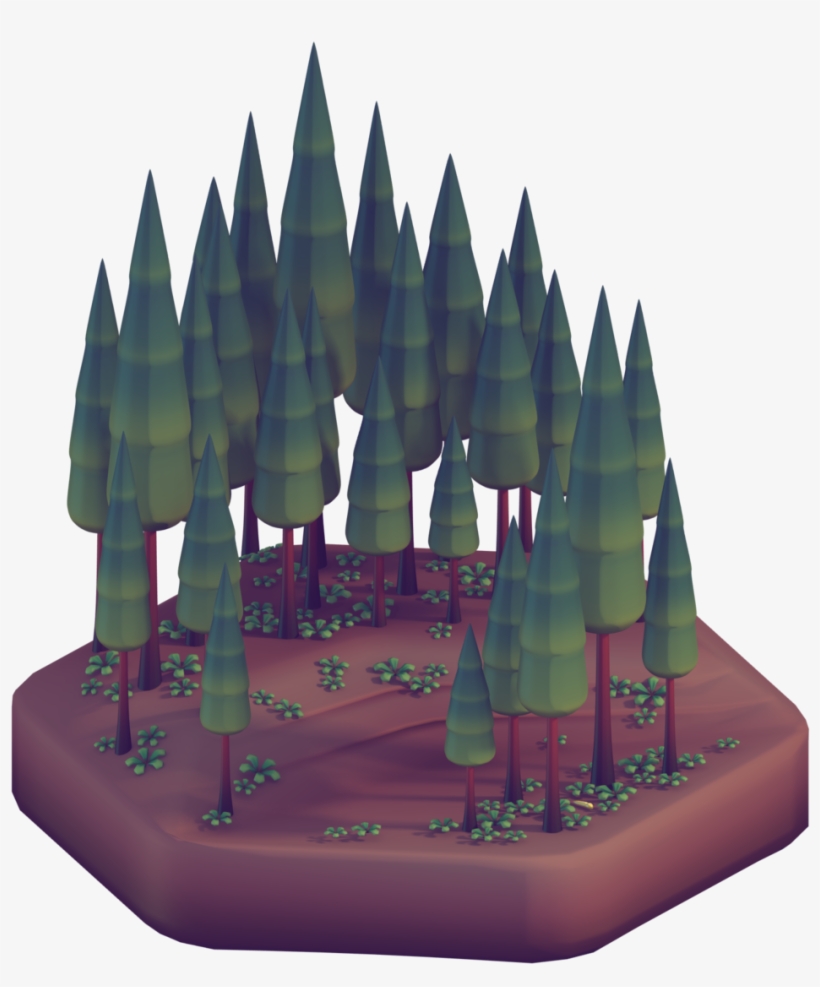 A Redwood Forest For Day 10 Very Inspired By Santa - Scale Model, transparent png download