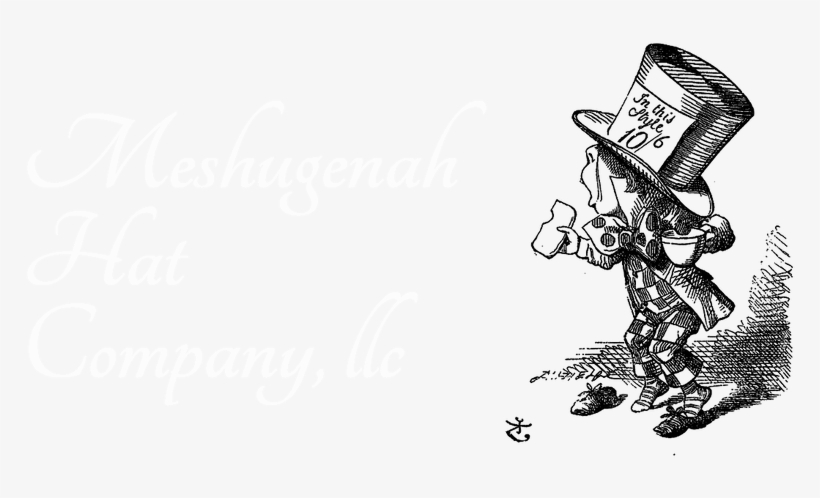 Picture - Alice In Wonderland Illustrations Mad Hatter, transparent png download