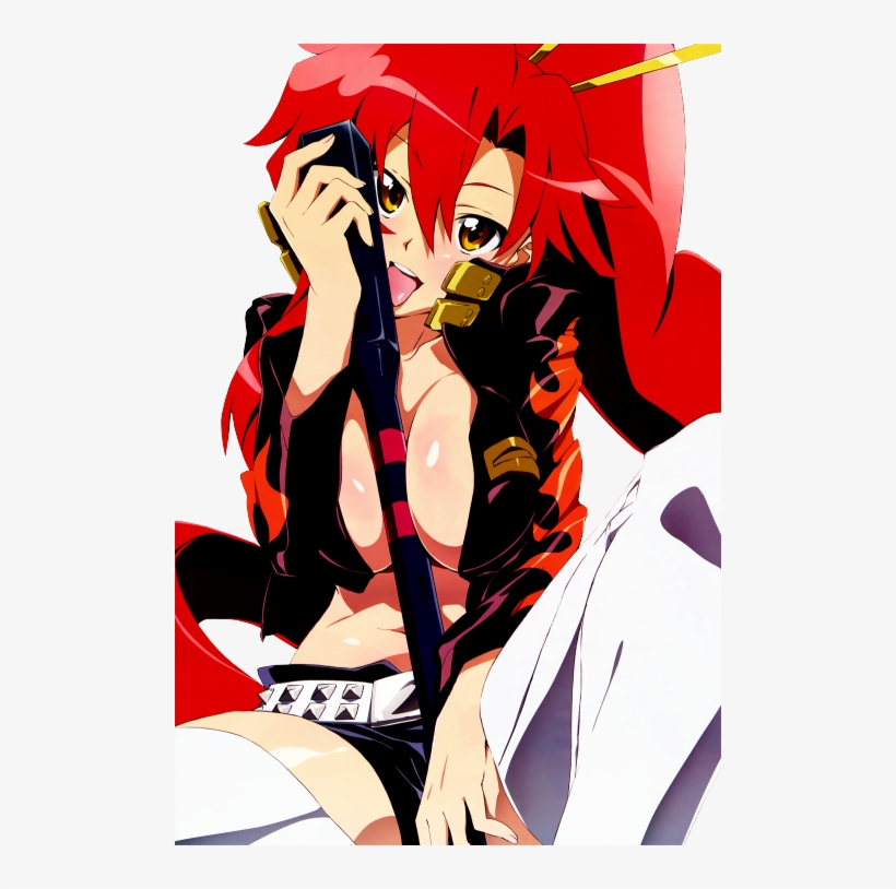 Yoko Littner Official Art Transparent Tengen Toppa - Cartoon, transparent png download