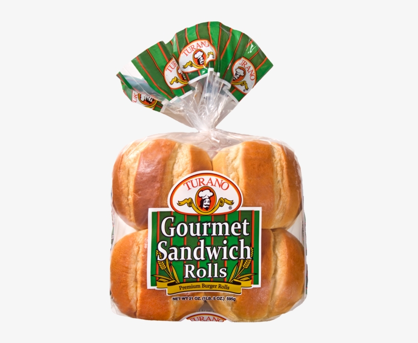Turano Gourmet Sandwich Rolls, transparent png download