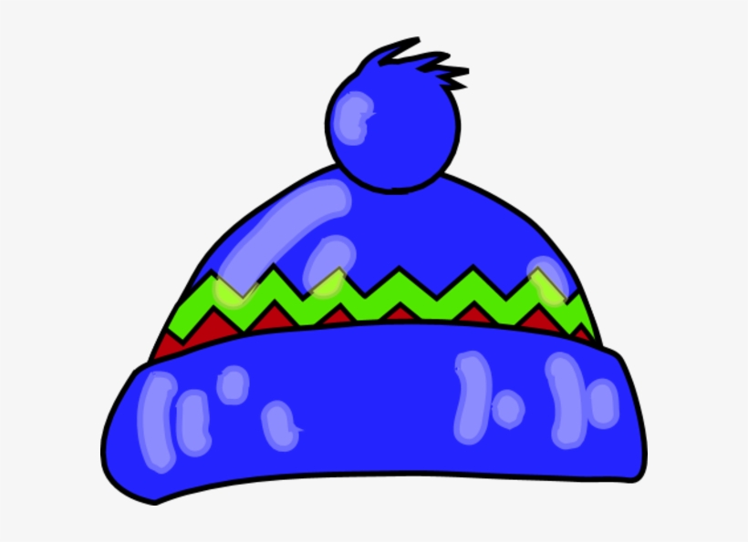 Winter Hat Clipart Black And - Winter Hat Clipart Transparent, transparent png download