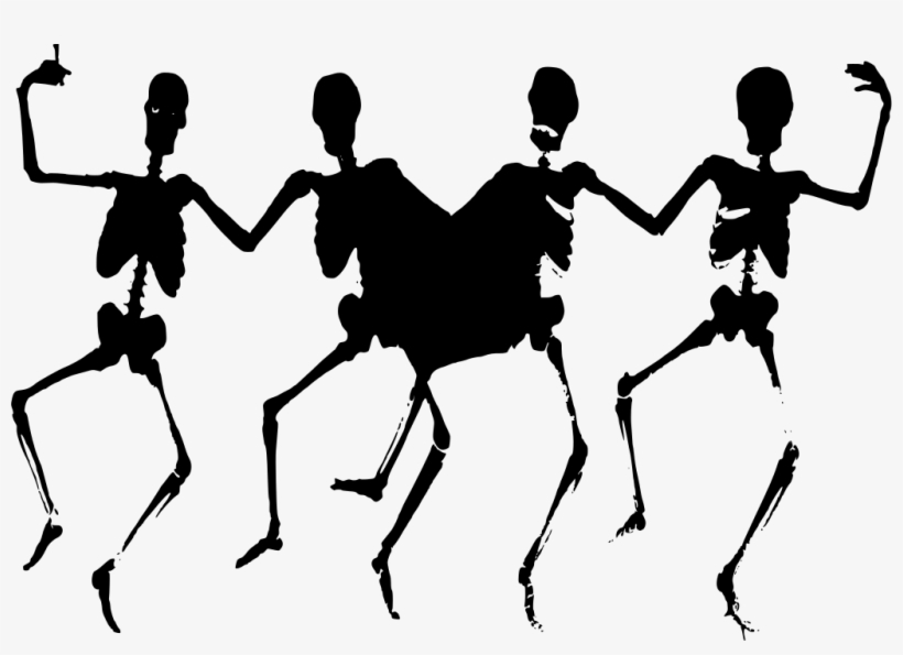 Download Png - Skeletons In A Line, transparent png download