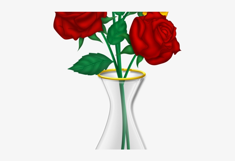 Poinsettia Clipart Flower Vase - Flower Vase Clipart Png, transparent png download