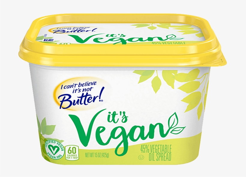 Cant Believe Its Not Butter Vegan, transparent png download