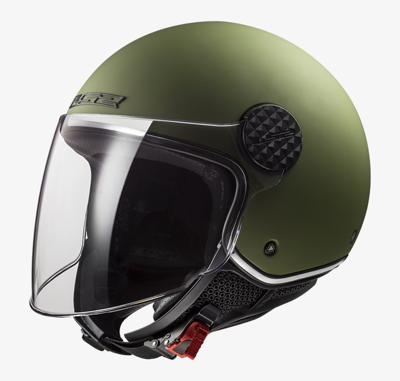 Sphere Lux Solid Matt Military Green - Ls2 Sphere Lux, transparent png download