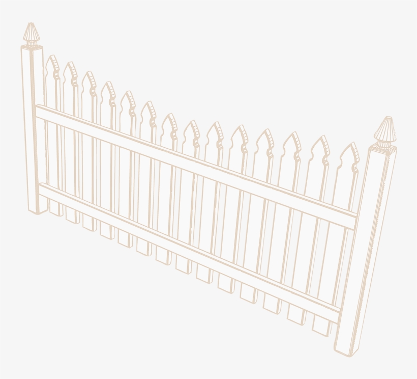 Picket Fence Watermark By Tidewater Virginia Peninsula - Picket Fence, transparent png download
