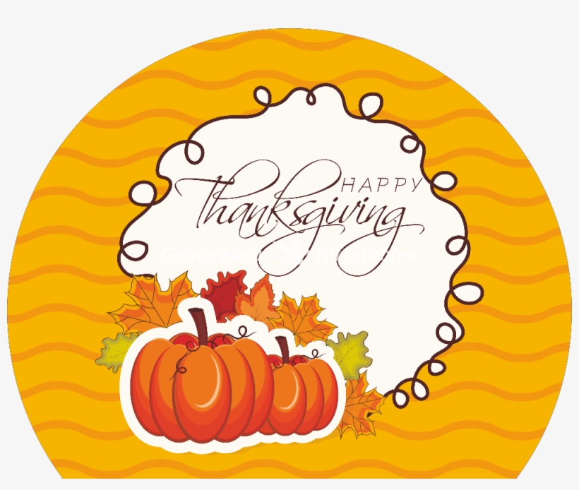 Thanksgiving Pumpkin Harvest Festival - Thank You, transparent png download