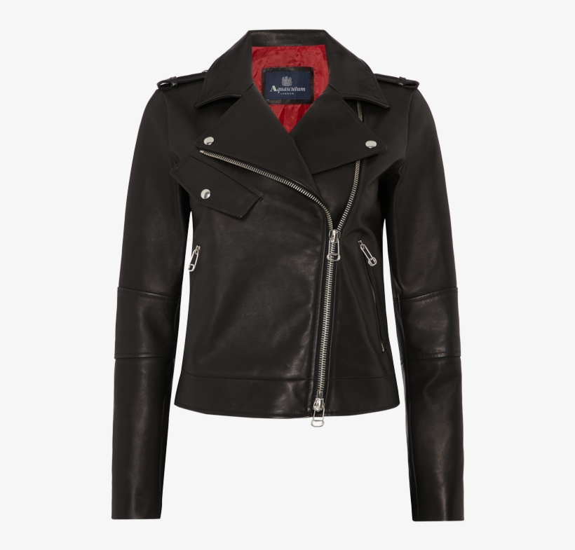 Leather Black Jacket, transparent png download