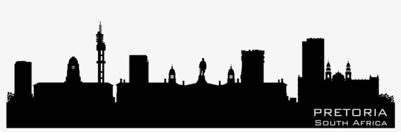 Traveling For Business Or Pleasure Pretoria Will Not - Skyline South Africa Silhouette, transparent png download