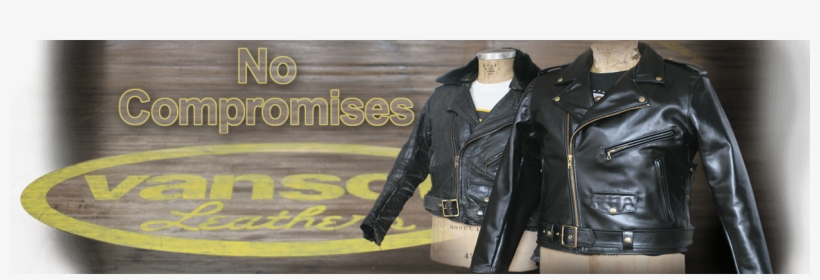 No Compromises - Leather Jacket, transparent png download