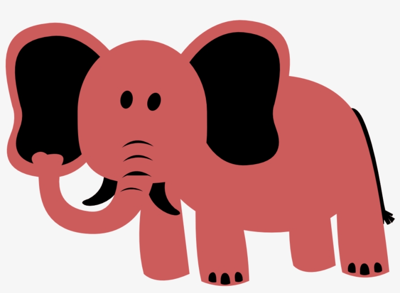 999 X 999 1 - Purple Elephant Clipart, transparent png download