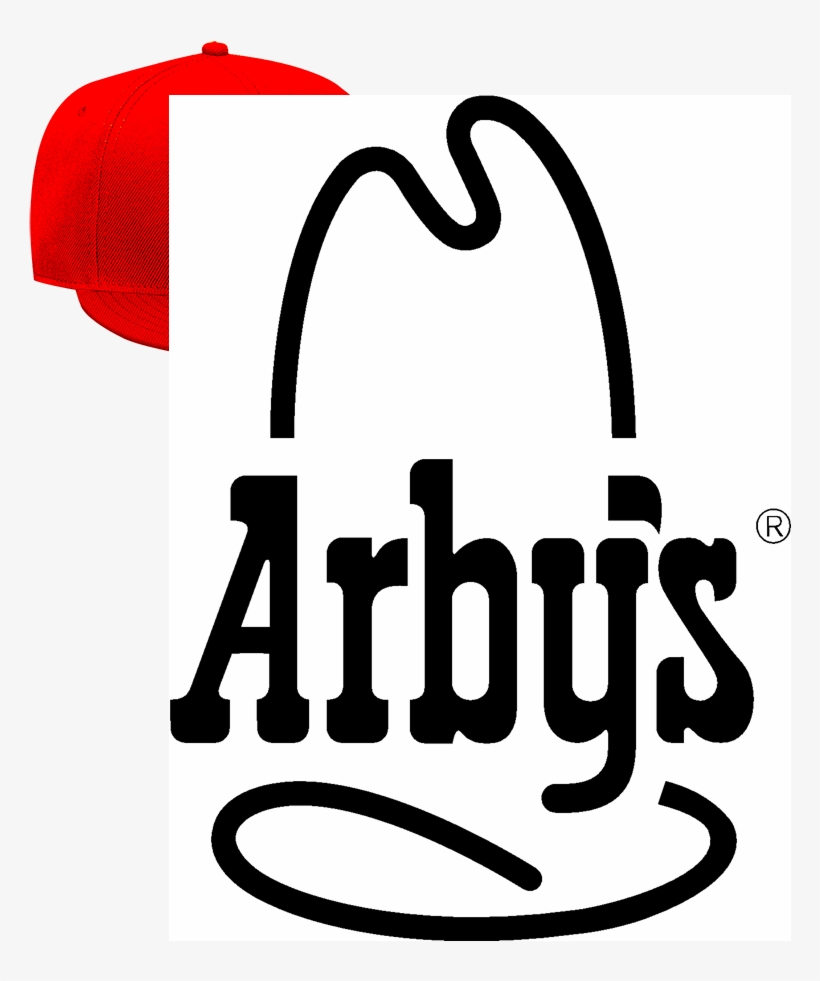 Snapback Flat Bill Hat - Arby's, transparent png download