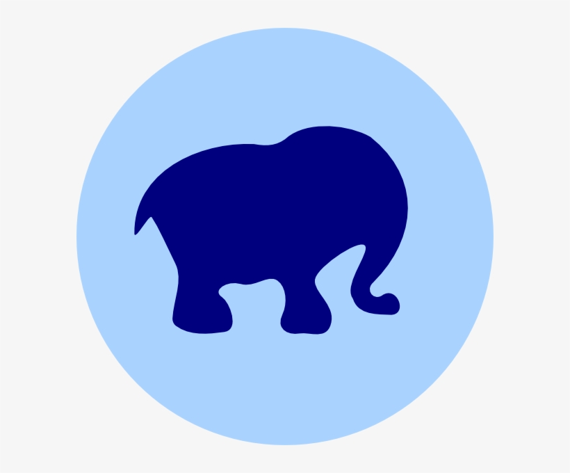 How To Set Use Elephant In Circle Svg Vector, transparent png download