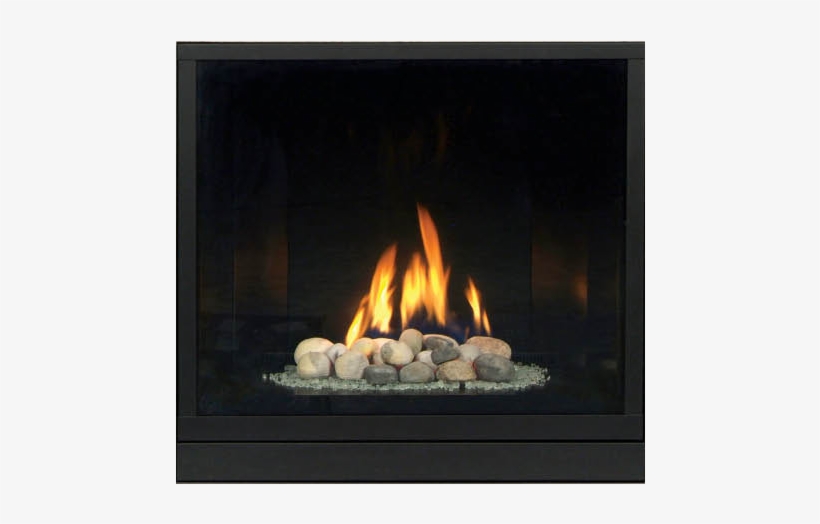 Modern And Contemporary Fireplaces - Gas Fireplace Logs Modern, transparent png download