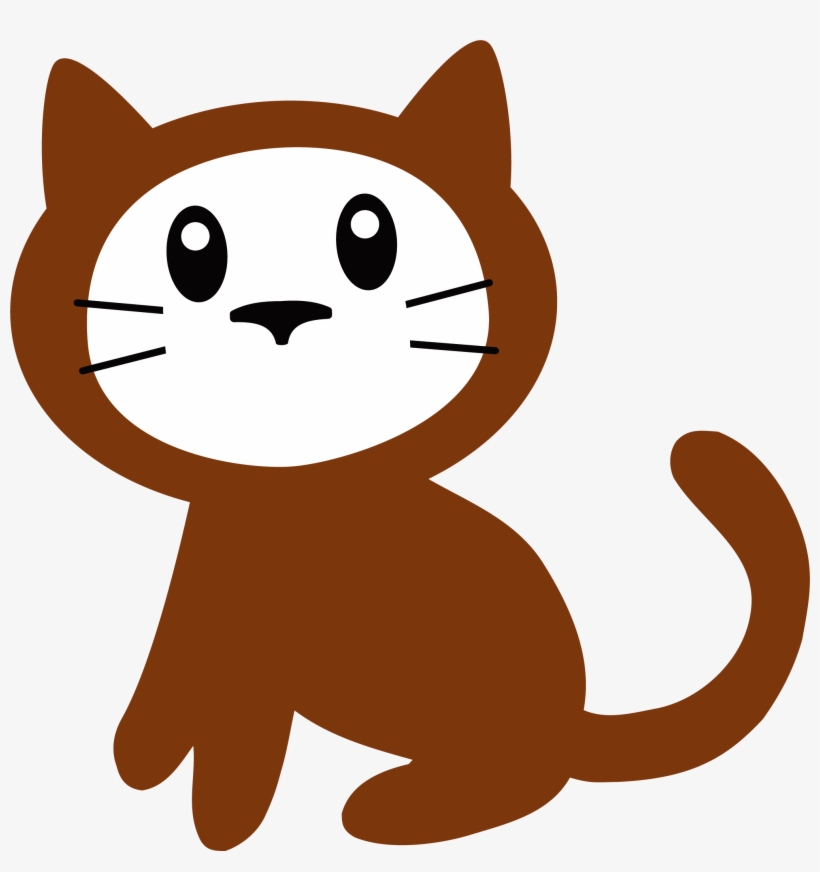 Whiskers Clipart Cat's - Gato Dibujos Animados De Perros, transparent png download