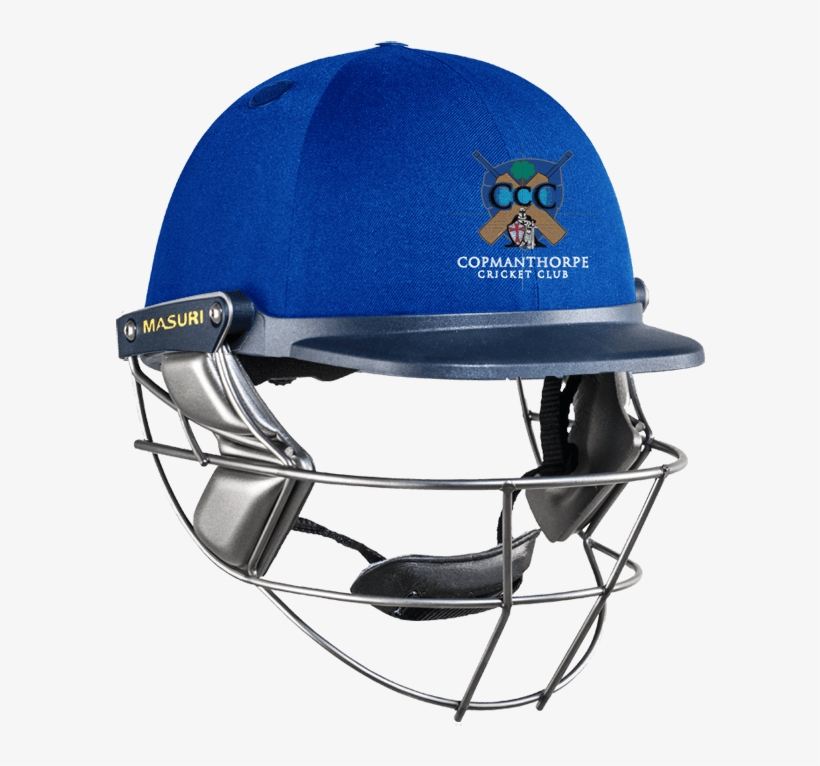 Masuri Personalised Test Cricket Helmet - Masuri Cricket Helmet Green, transparent png download