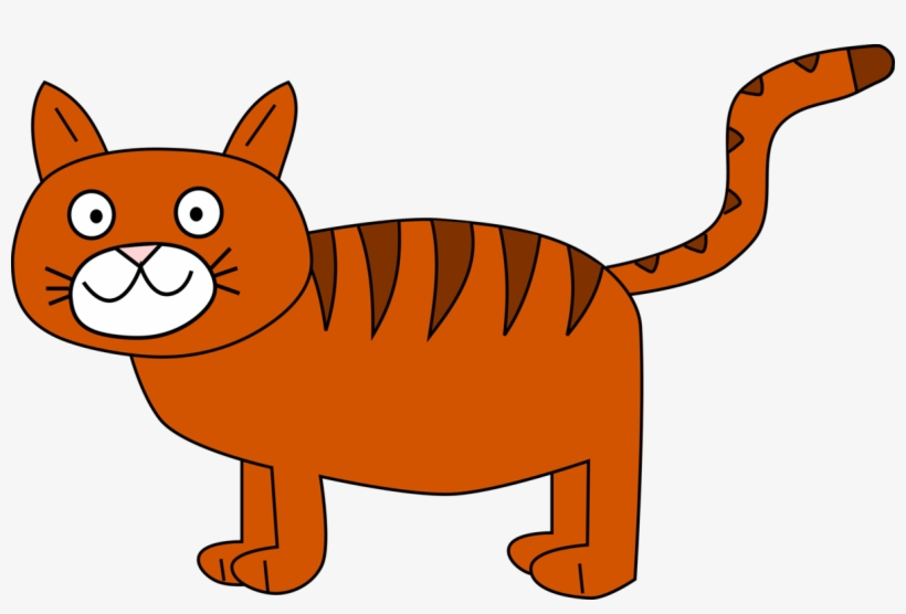 Whiskers Line Art Cat Cartoon - Cartoon, transparent png download