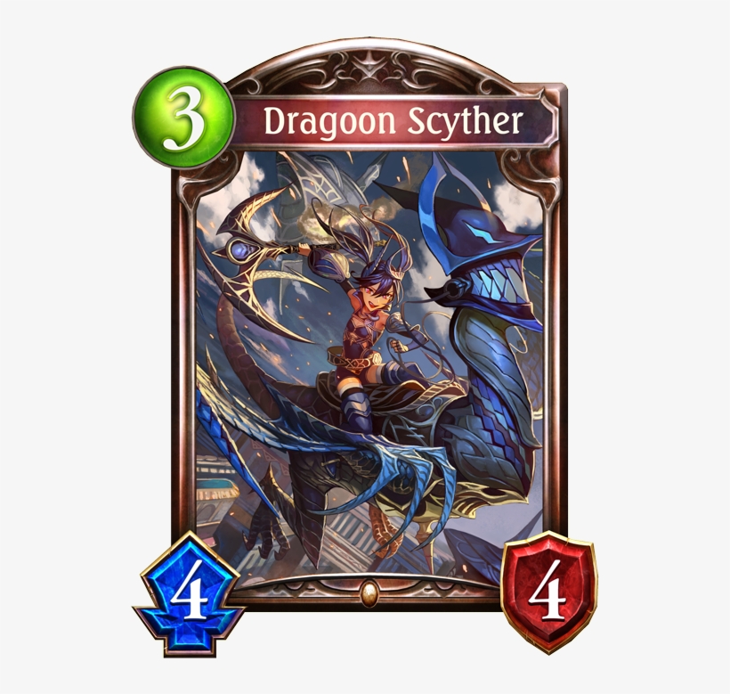 Unevolved Dragoon Scyther Evolved Dragoon Scyther - Card Shadowverse, transparent png download