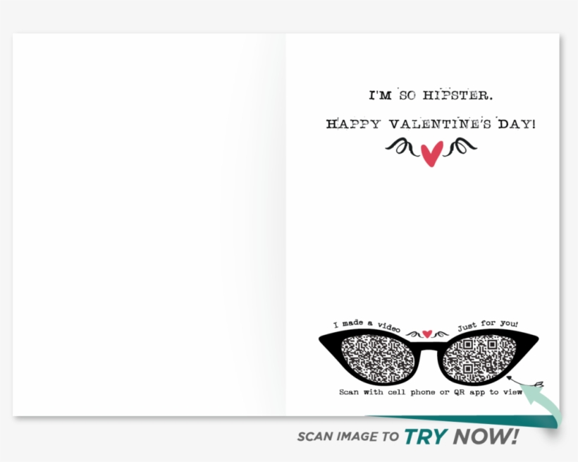So Hipster Valentine's Day Card So Hipster Valentine's - Aviator Sunglass, transparent png download