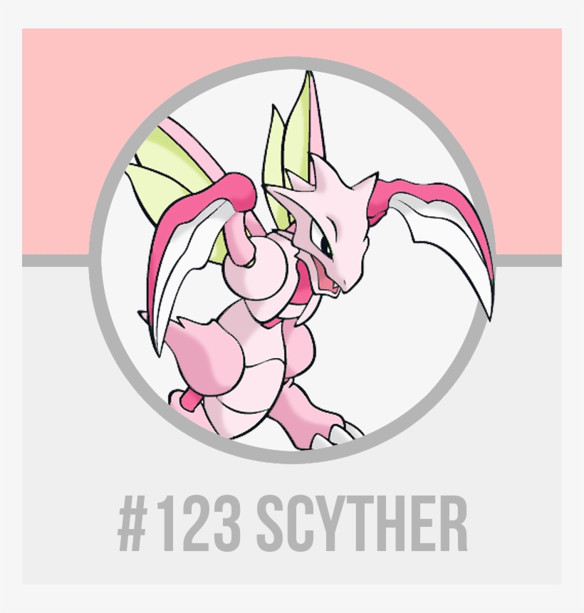 “alternate Shiny For Scyther, - Pokemon Scyther, transparent png download